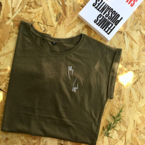 teeshirt brodé main