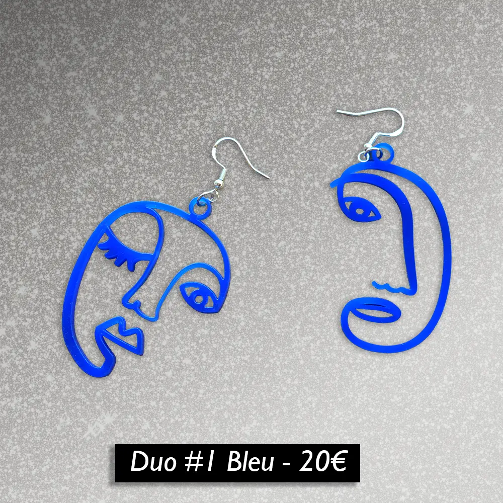 duo1bleu boucle oreilles